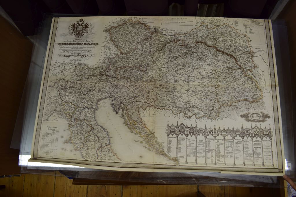 Landkarte Österreichische Monarchie